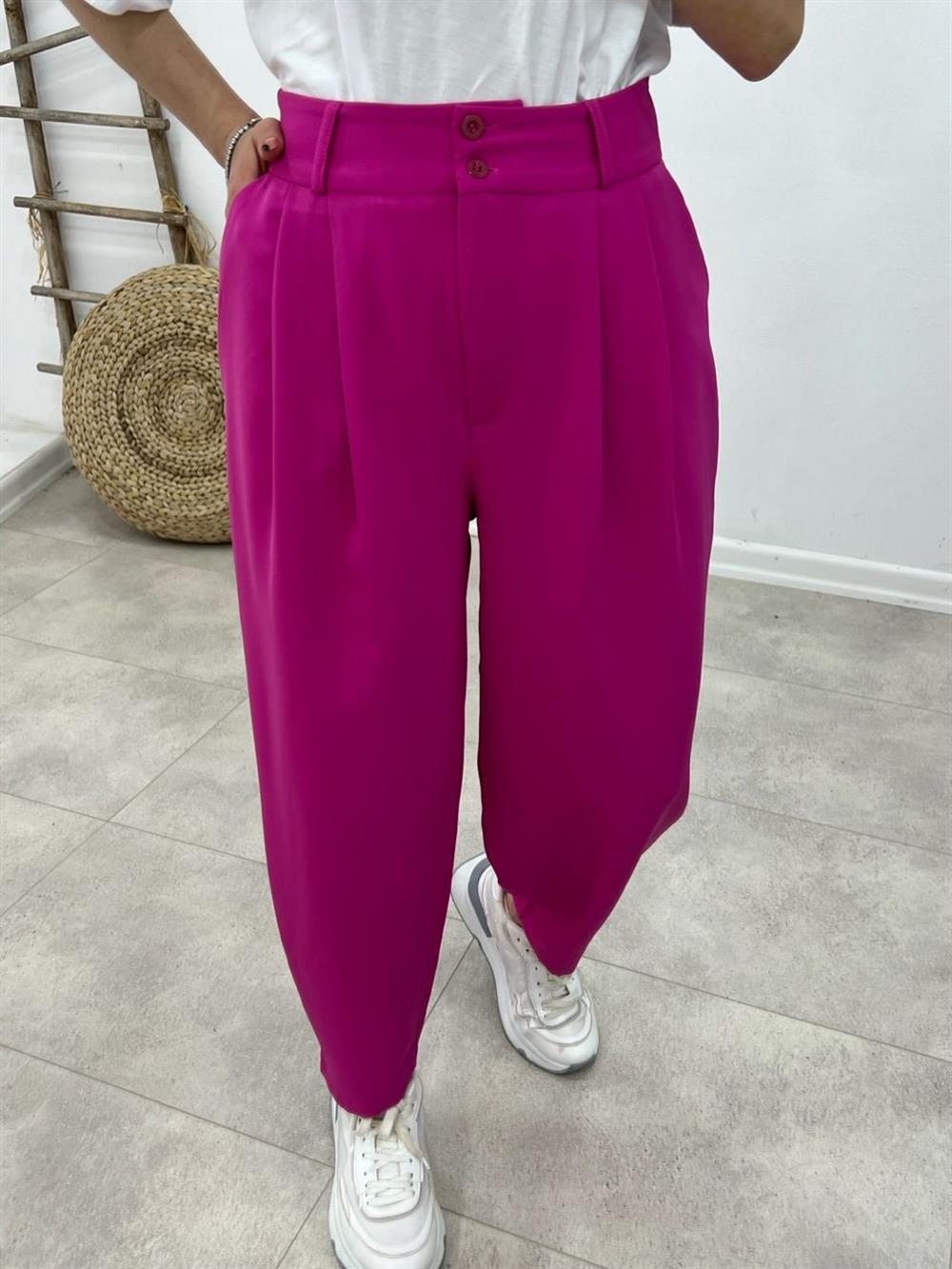Pembe Havuç Pantolon