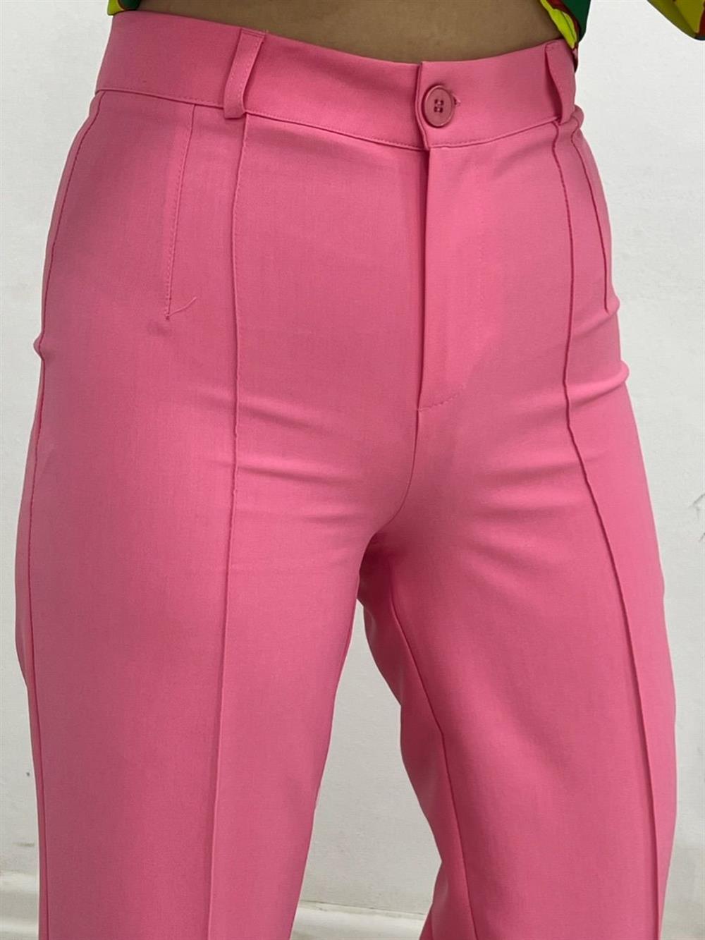 Pembe Palazzo Pantolon
