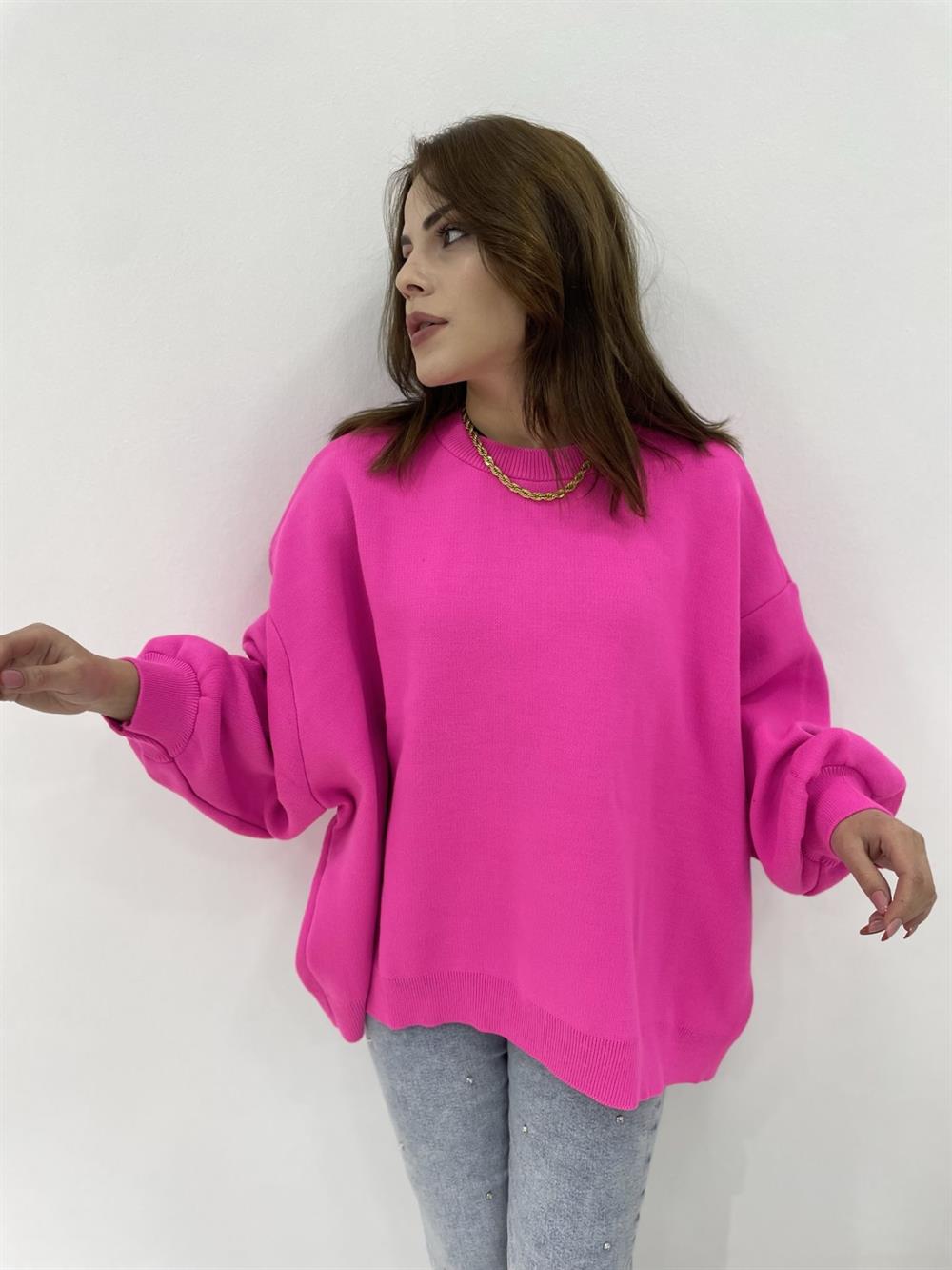 Pembe Tri̇ko Kazak