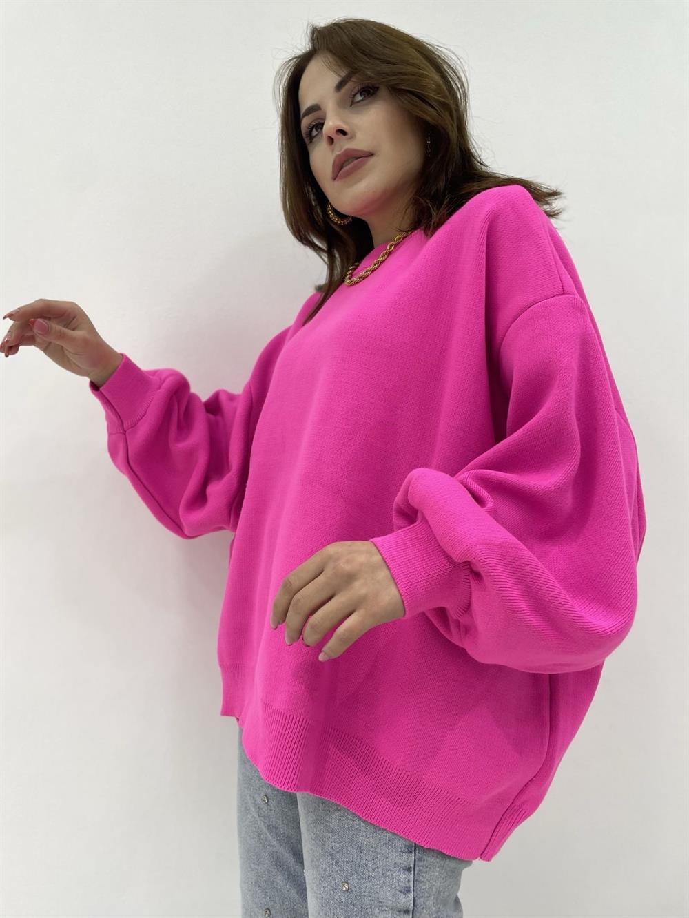 Pembe Tri̇ko Kazak