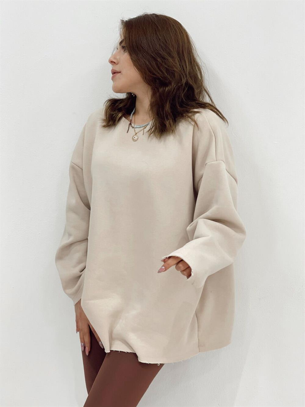Salaş Bej Sweat
