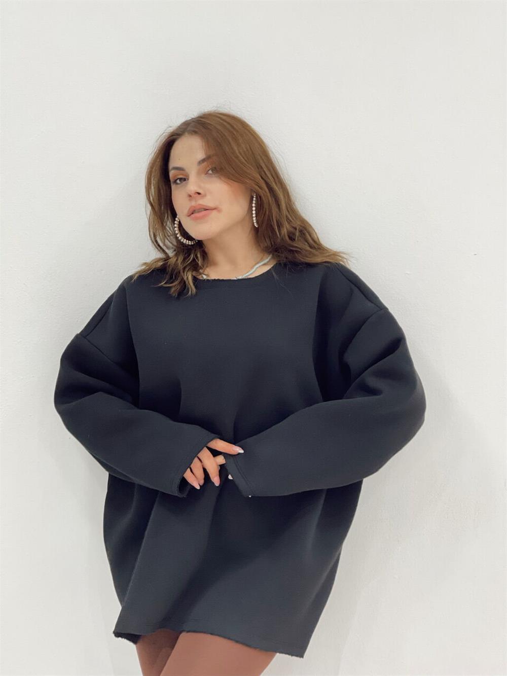 Salaş Si̇yah Sweat