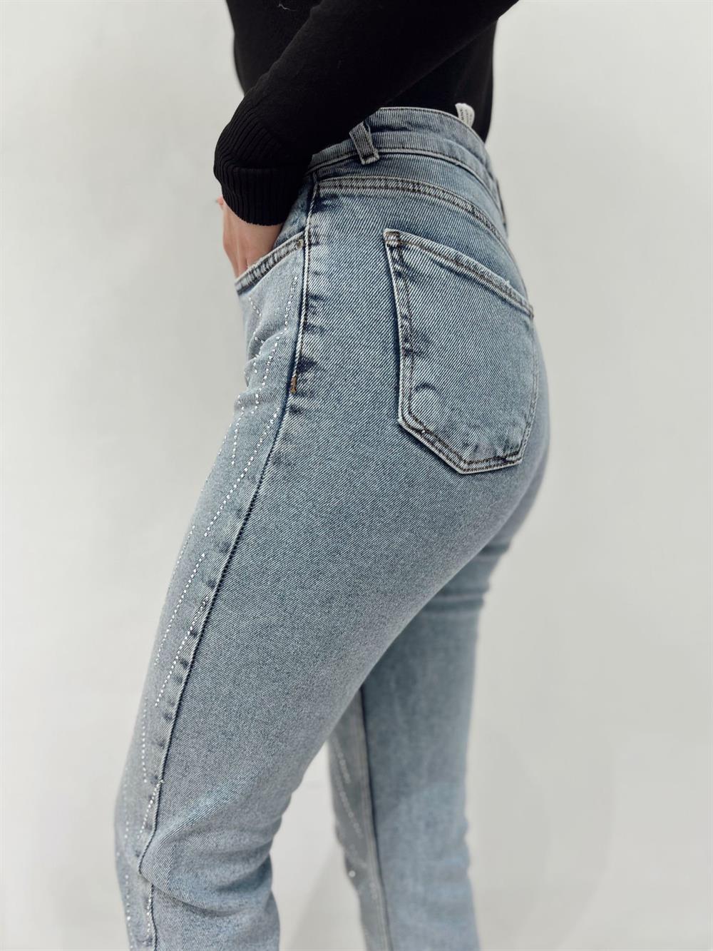 Verev Taşli Mavi̇ Jean - Şulenin Butiği