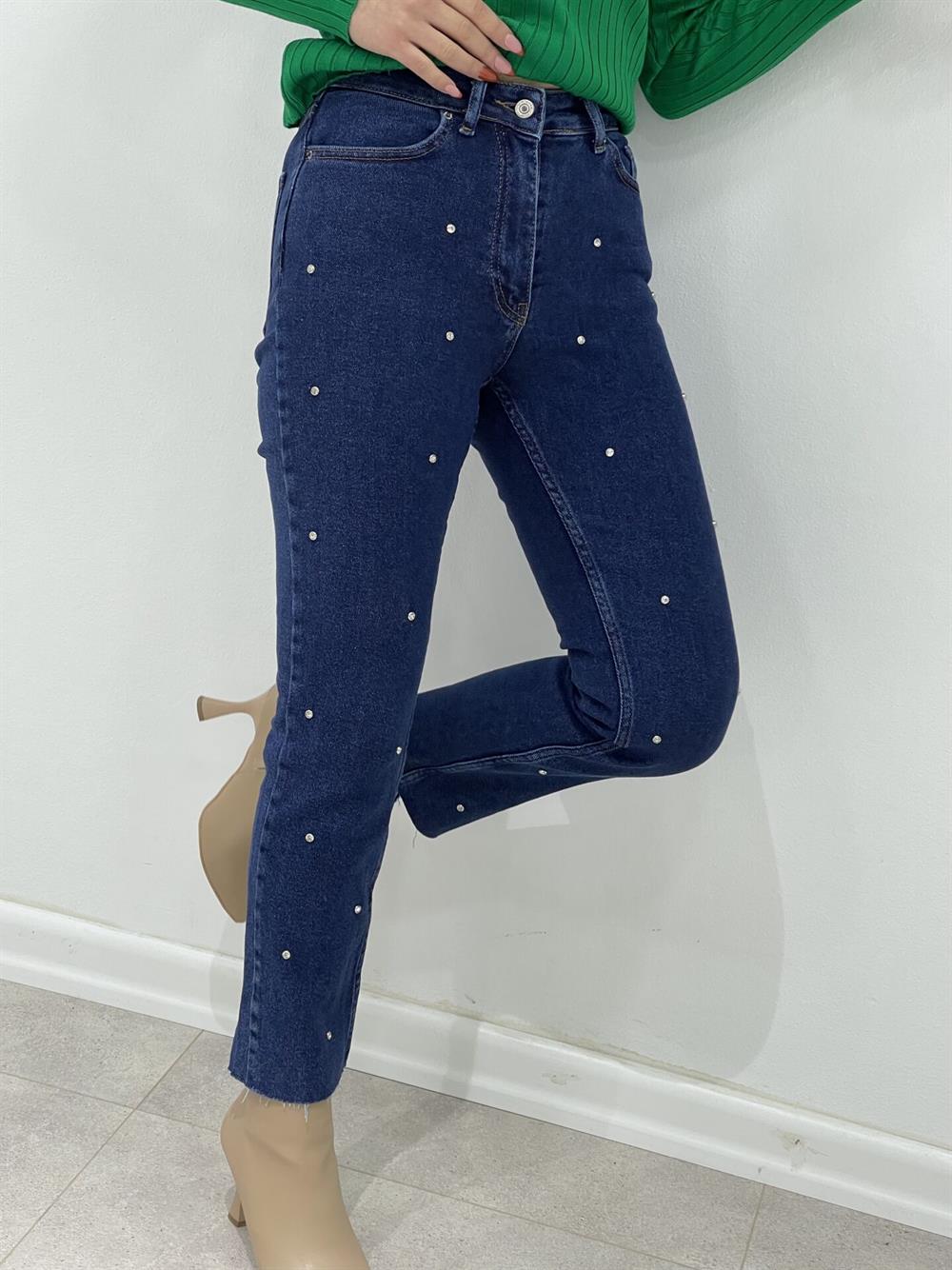 Damla Taşli Laci̇vert Jean