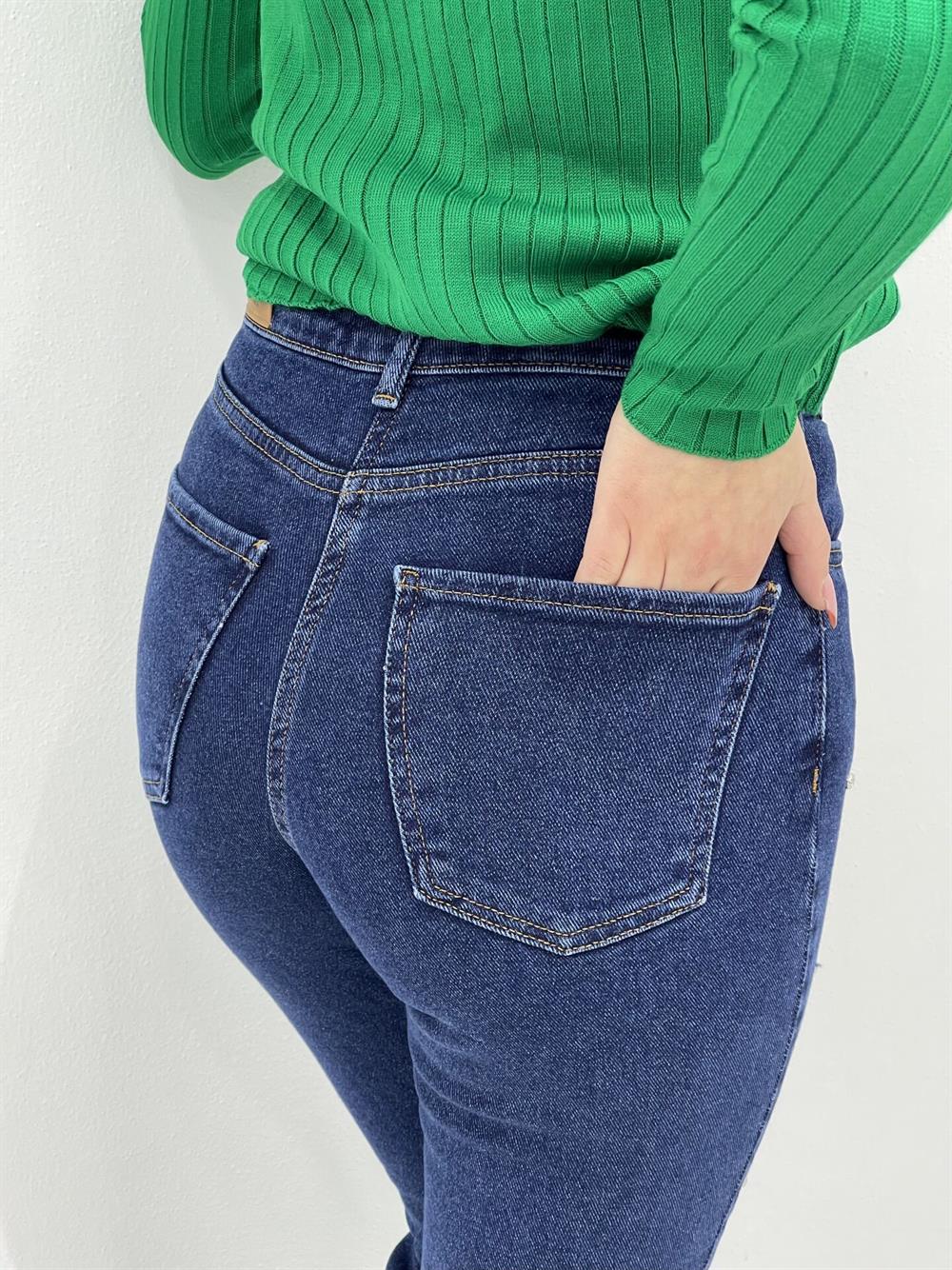 Damla Taşli Laci̇vert Jean