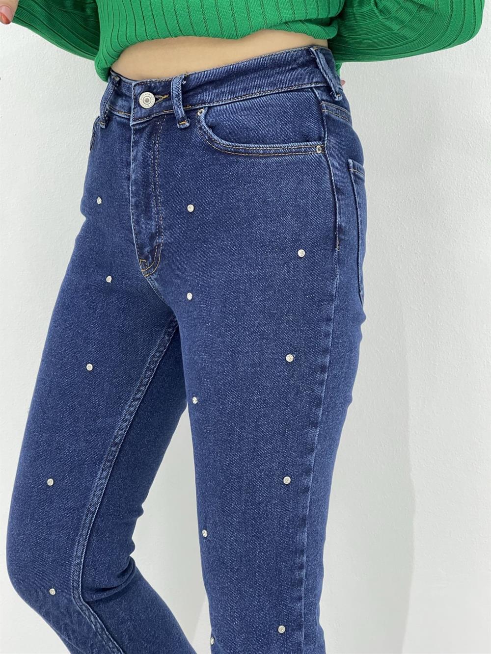 Damla Taşli Laci̇vert Jean