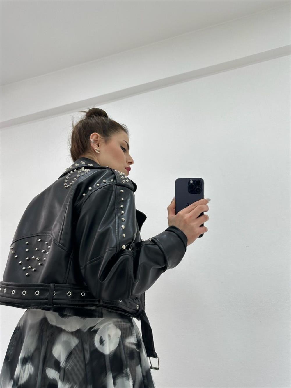 Zimbali Deri̇ Ceket