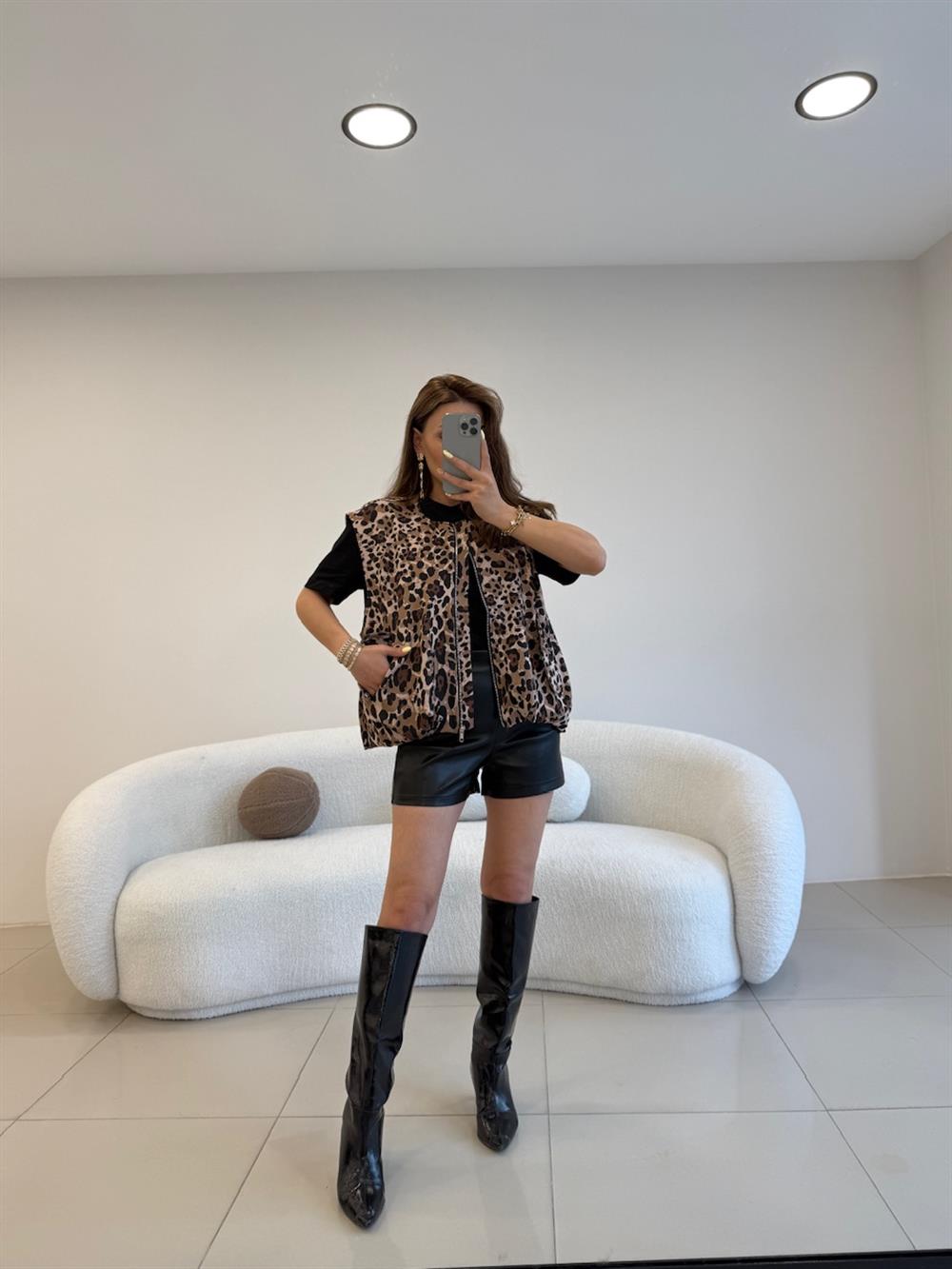 ASTARLI LEOPAR YELEK