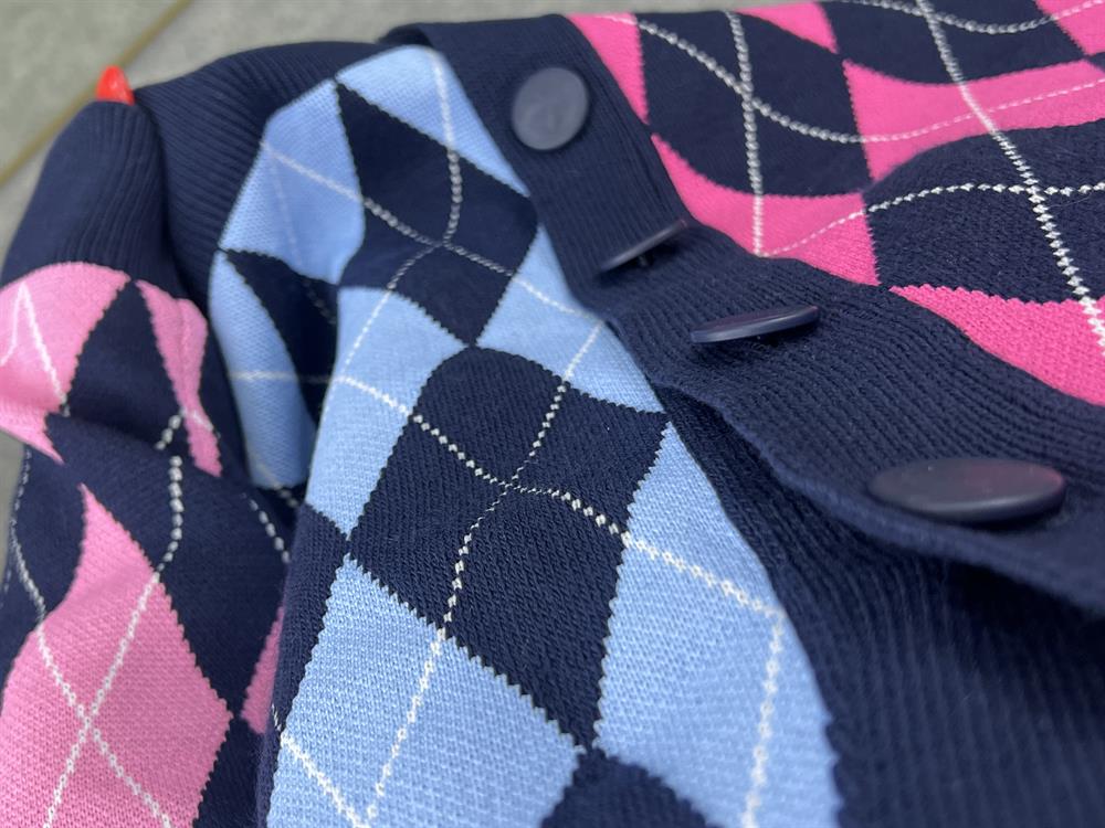 Baklava Desenli̇ Renkli̇ Hirka Laci̇vert