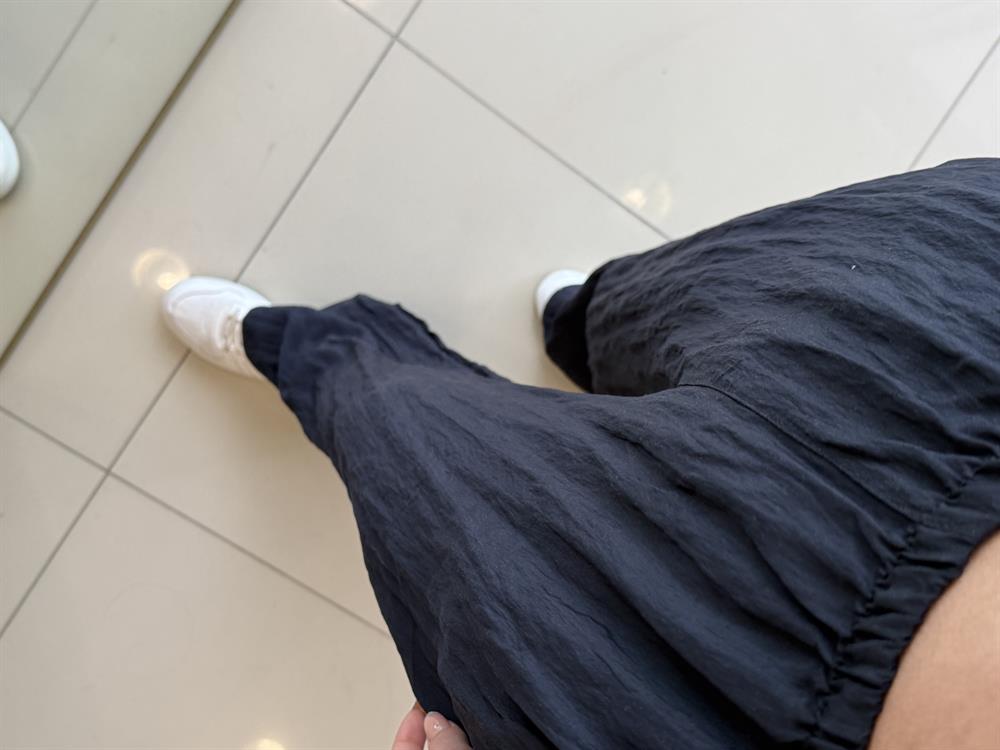 Belden Bağlamali  Bol Paça Pantolon Laci̇vert
