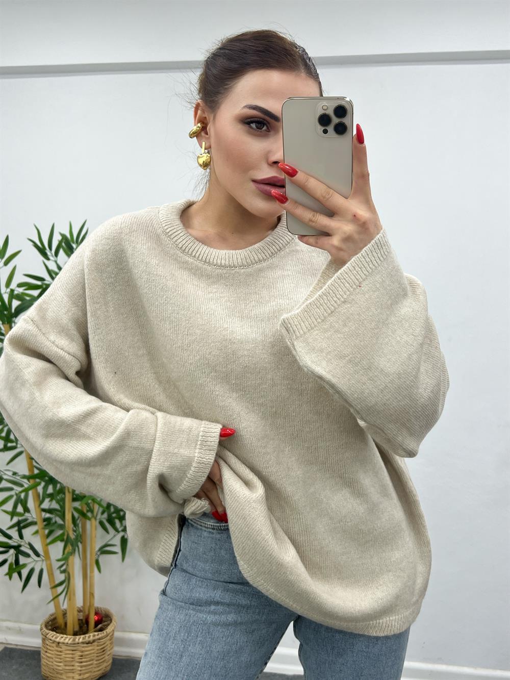 Bi̇si̇klet Yaka Taş Pi̇nterest Kazak