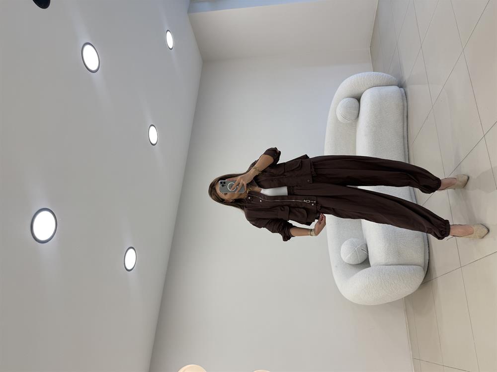 BRODELİ CEKET PANTOLON TAKIM  KAHVE