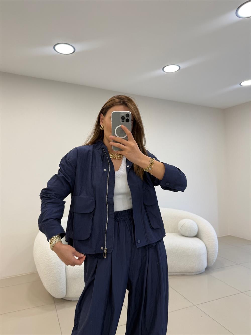 BRODELİ CEKET PANTOLON TAKIM  LACİVERT