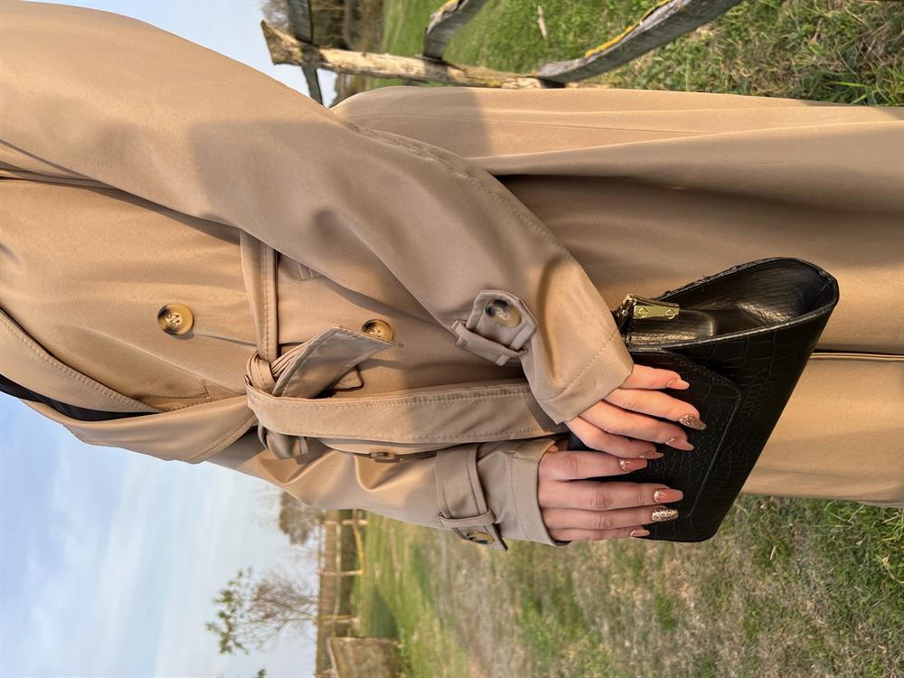 Camel Leopar Astarli Trençkot