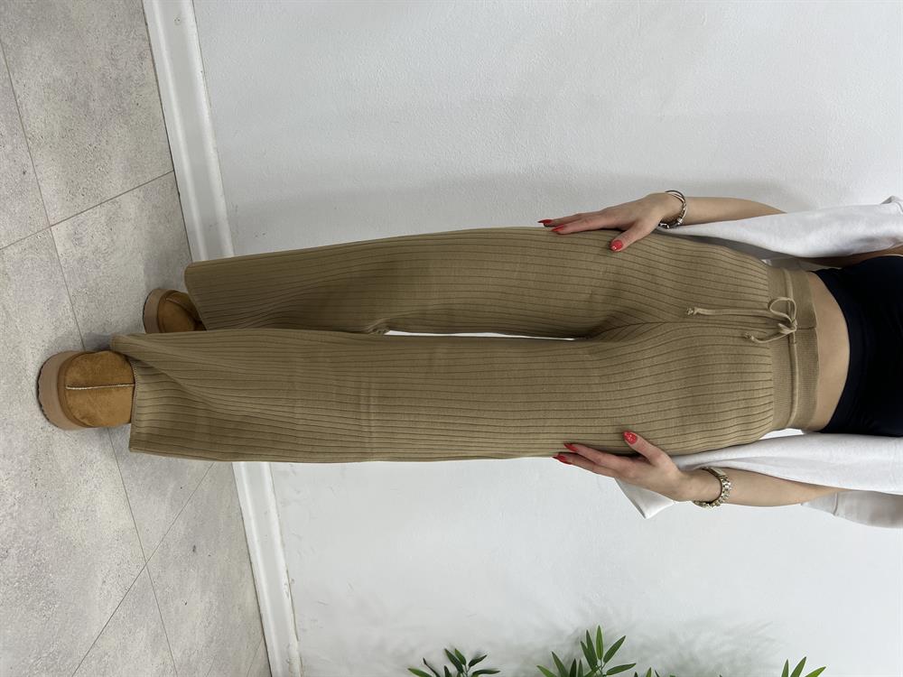 Camel Tri̇ko Fi̇ti̇lli̇ Pantolon