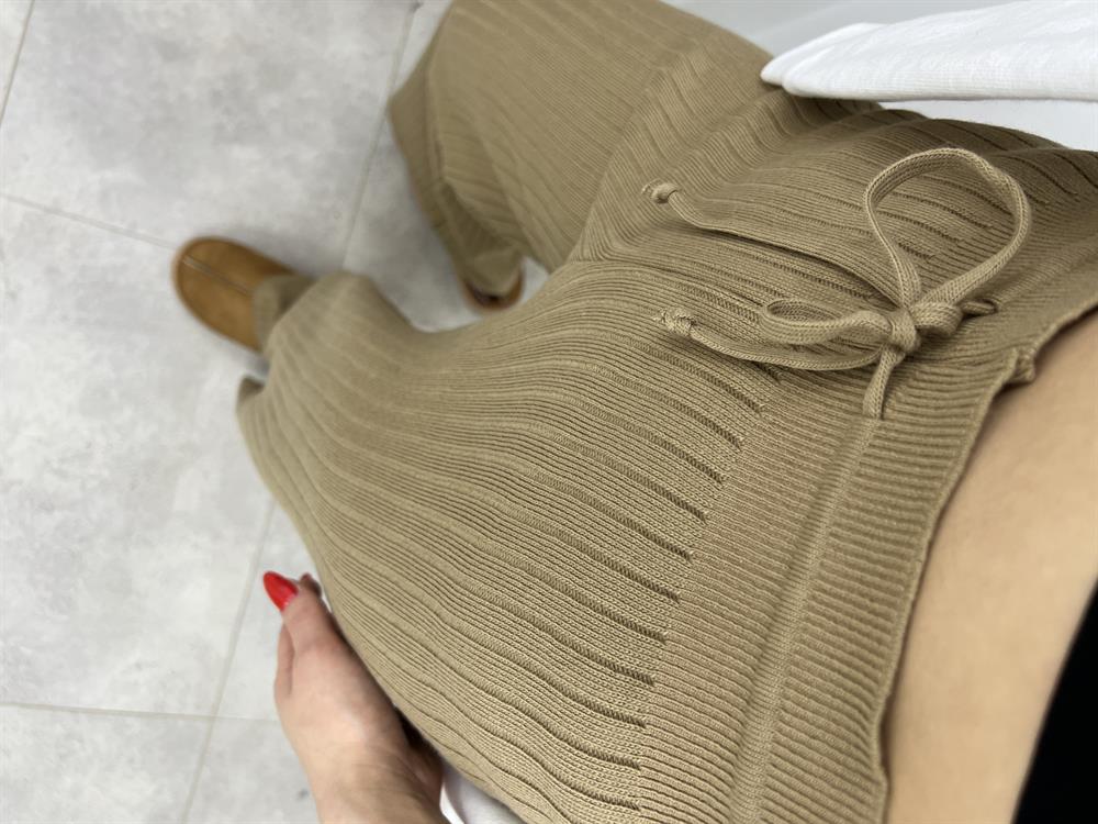Camel Tri̇ko Fi̇ti̇lli̇ Pantolon