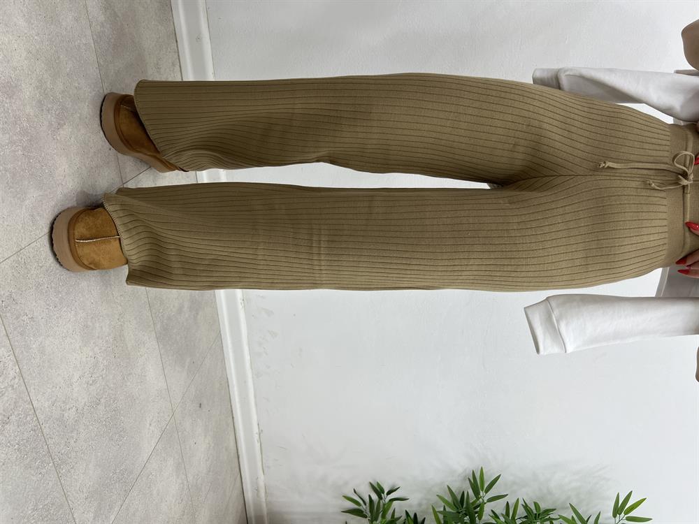 Camel Tri̇ko Fi̇ti̇lli̇ Pantolon