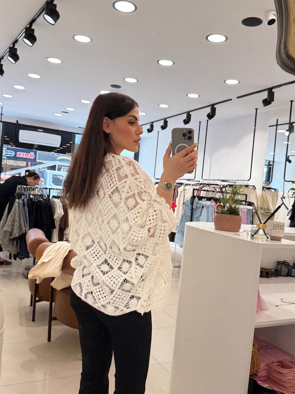 DANTELLİ TASARIM BOLERO