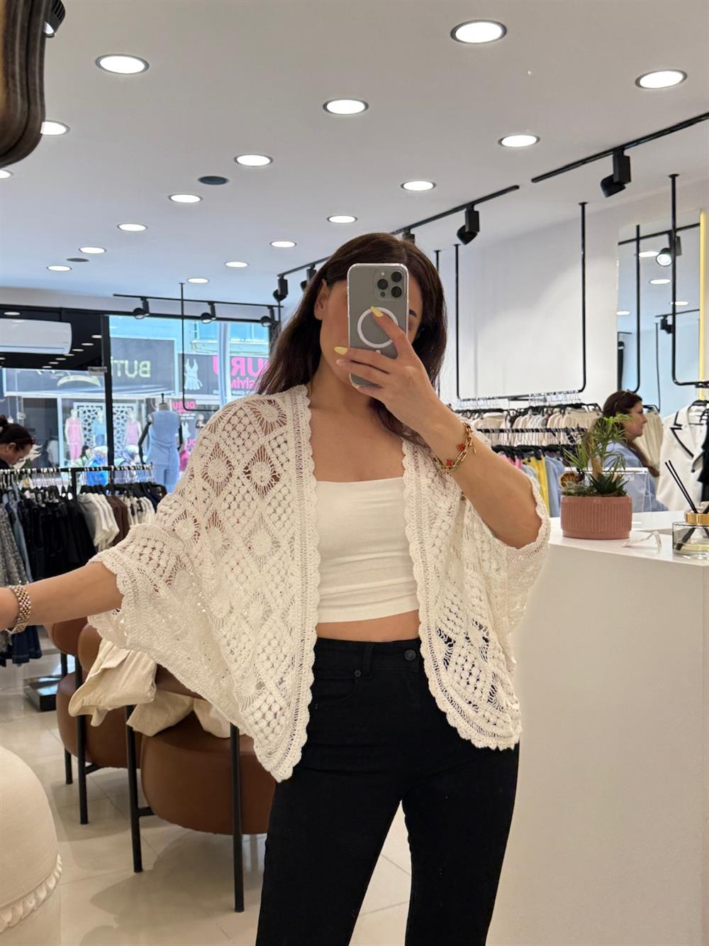 DANTELLİ TASARIM BOLERO