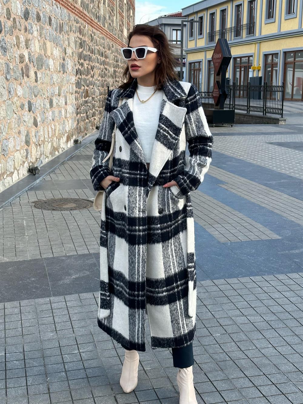 Desenli̇ Kaşmi̇r Doku Kaban