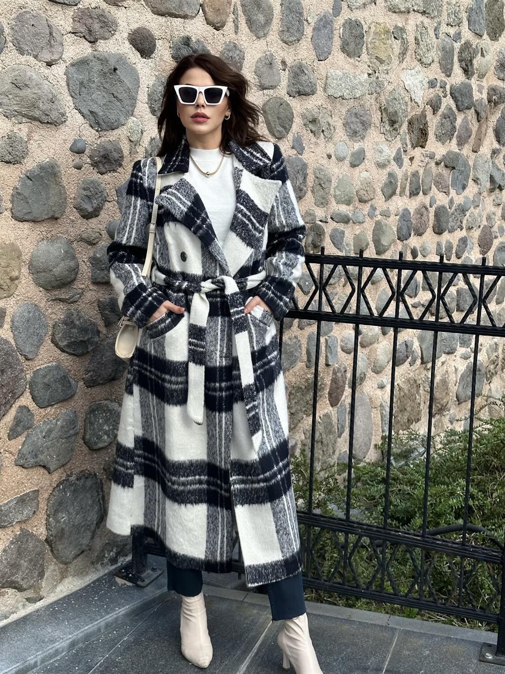 Desenli̇ Kaşmi̇r Doku Kaban