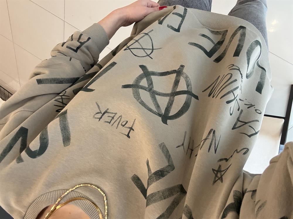 Desenli̇ Tasarim Sweatshirt