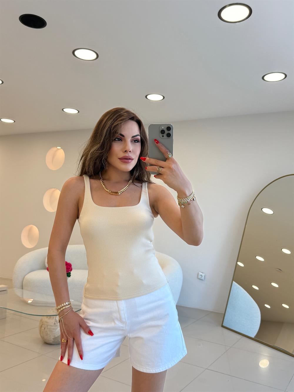 KALIN ASKILI FİTİLLİ ATLET TAŞ