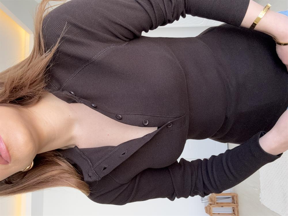 Düğmeli̇ Fi̇ti̇lli̇ Bady Aci Kahve