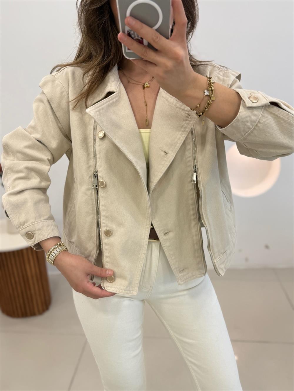 FERMUAR GETAYLI KOT CEKET TAŞ