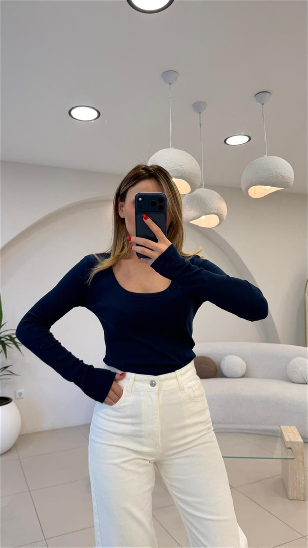 FİTİLLİ BASİC BADY LACİVERT