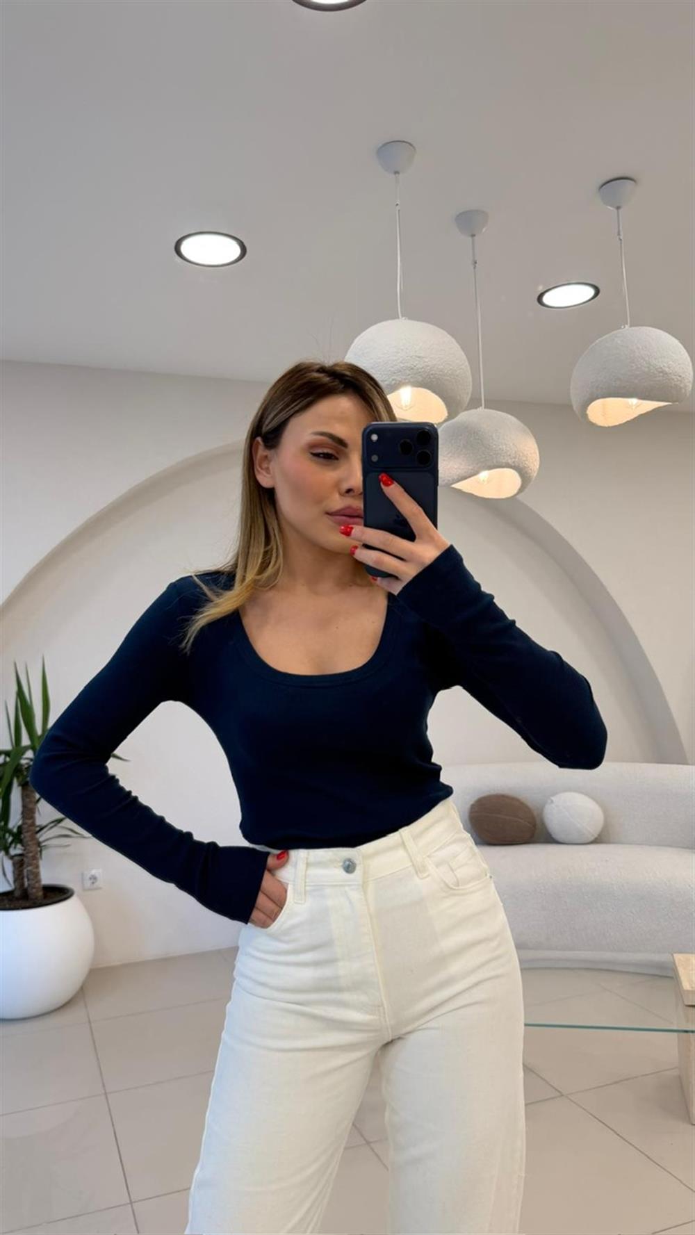 FİTİLLİ BASİC BADY LACİVERT