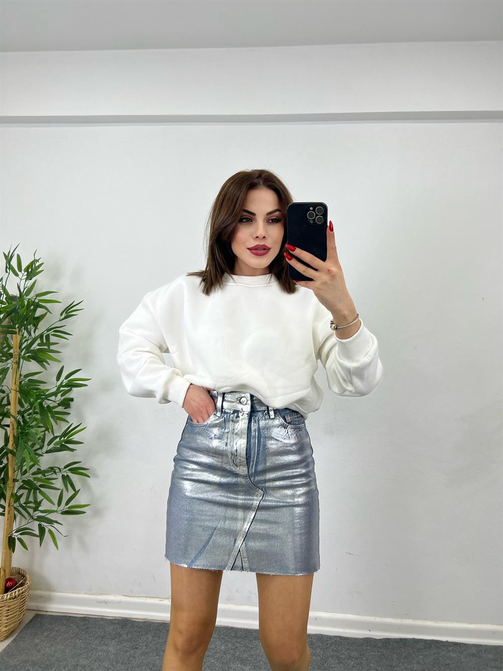 GOLD RENK VARAKLI ETEK