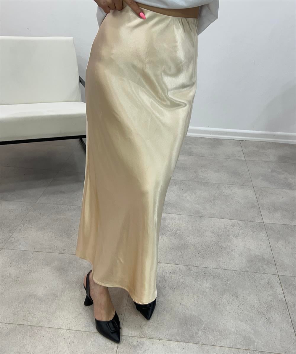 Gold Saten Etek