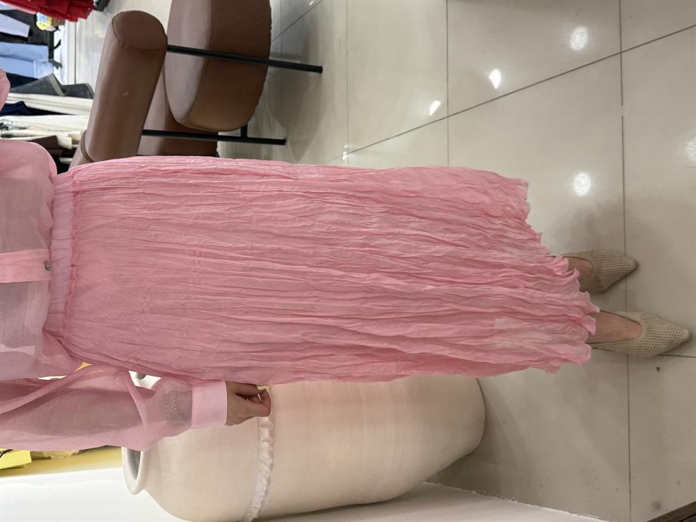 İÇİ ASTARLI TÜL ETEK PEMBE