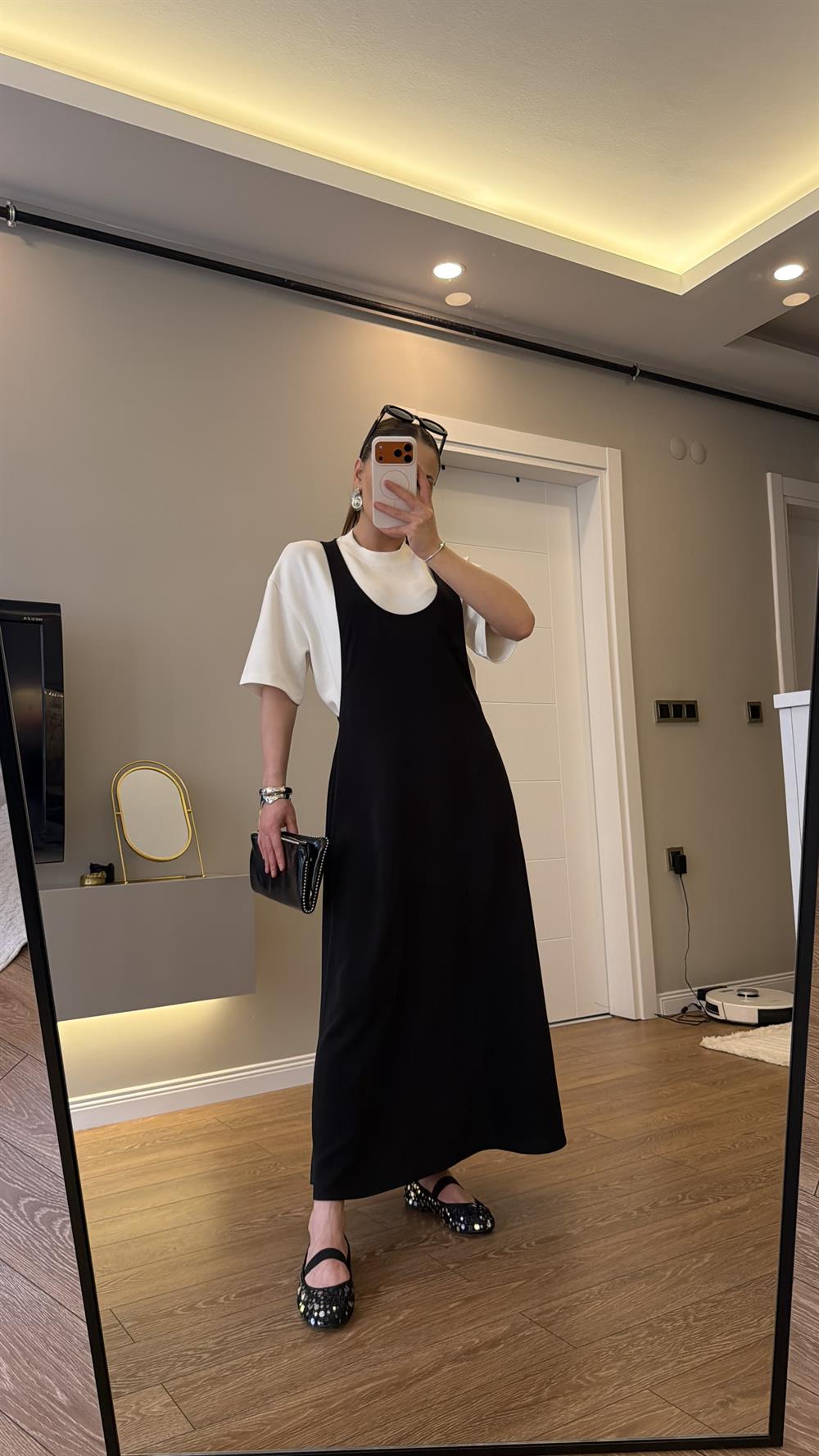 İthal Kumaş Twist Model Elbise 