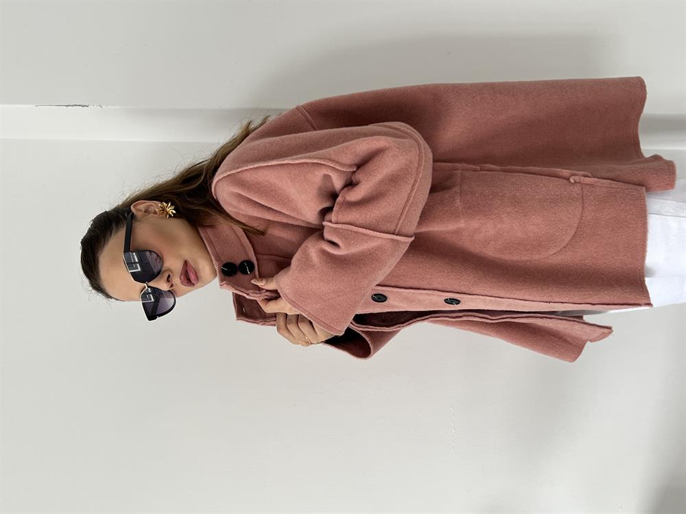 Kaşe Premi̇um Seri̇ Mevsi̇mli̇k Kaban Pudra