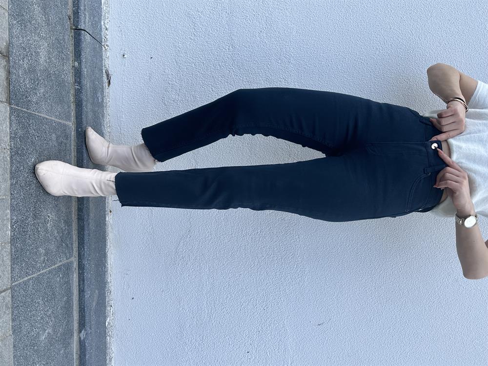 Petrol Mavi̇ Mom Jean