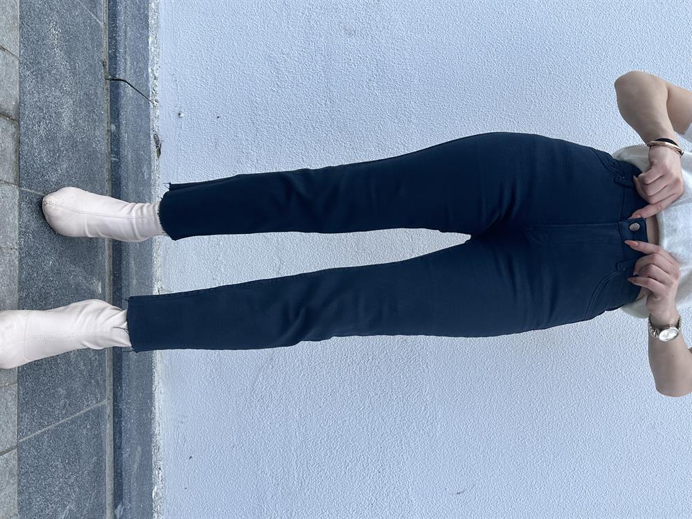 Petrol Mavi̇ Mom Jean