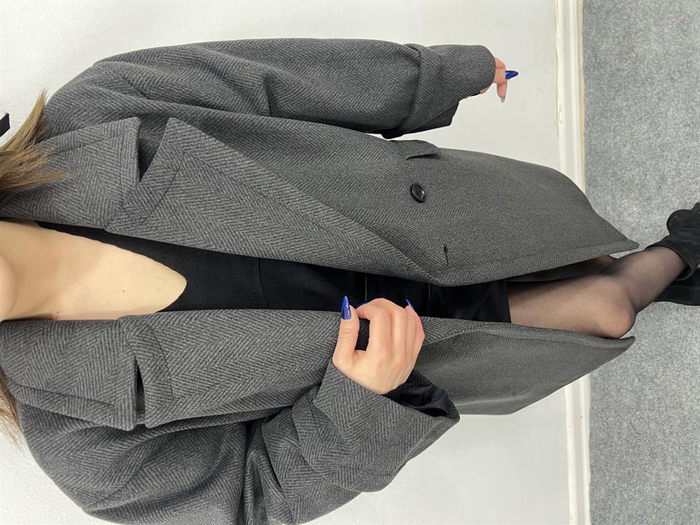 Kruvaze Yaka Antrasi̇t Kaban