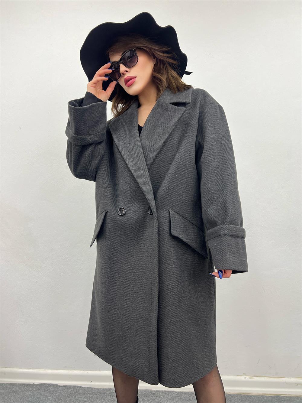 Kruvaze Yaka Antrasi̇t Kaban