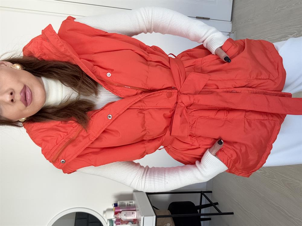 Kuşakli Şi̇şme Yelek