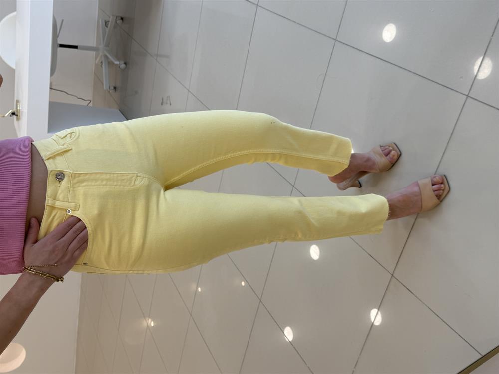 SARI Likralı Mom Jean