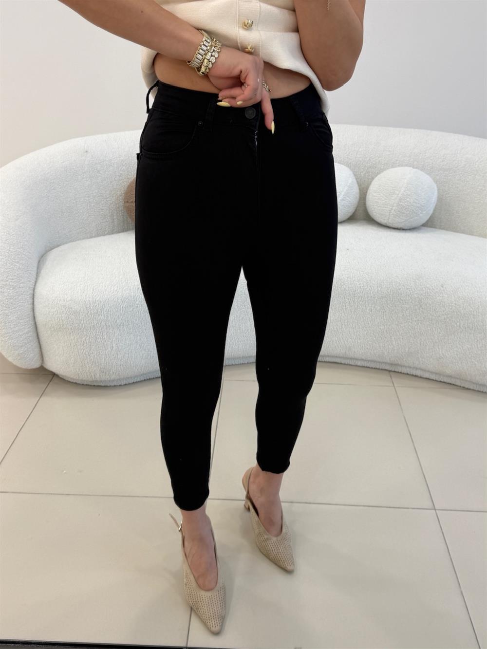 LİKRALI SKİNY JEAN SİYAH