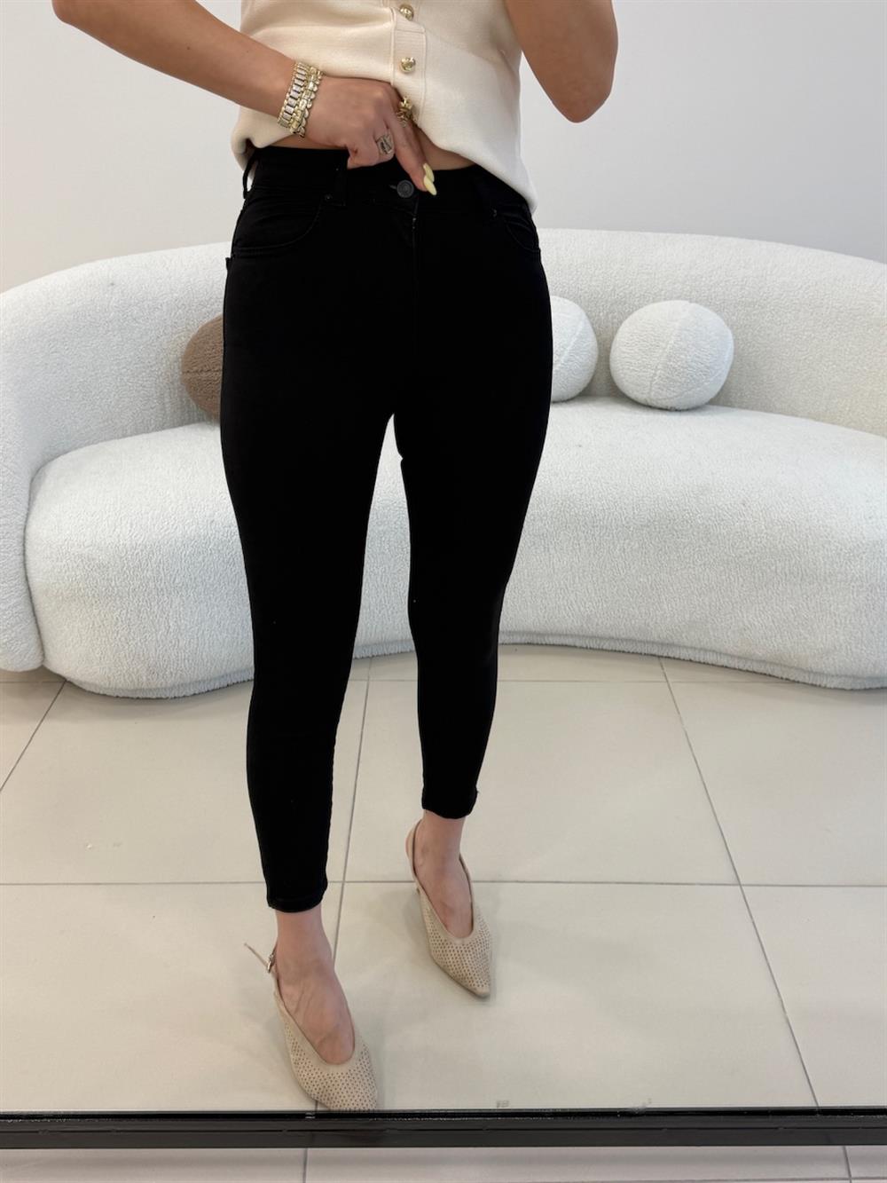 LİKRALI SKİNY JEAN SİYAH