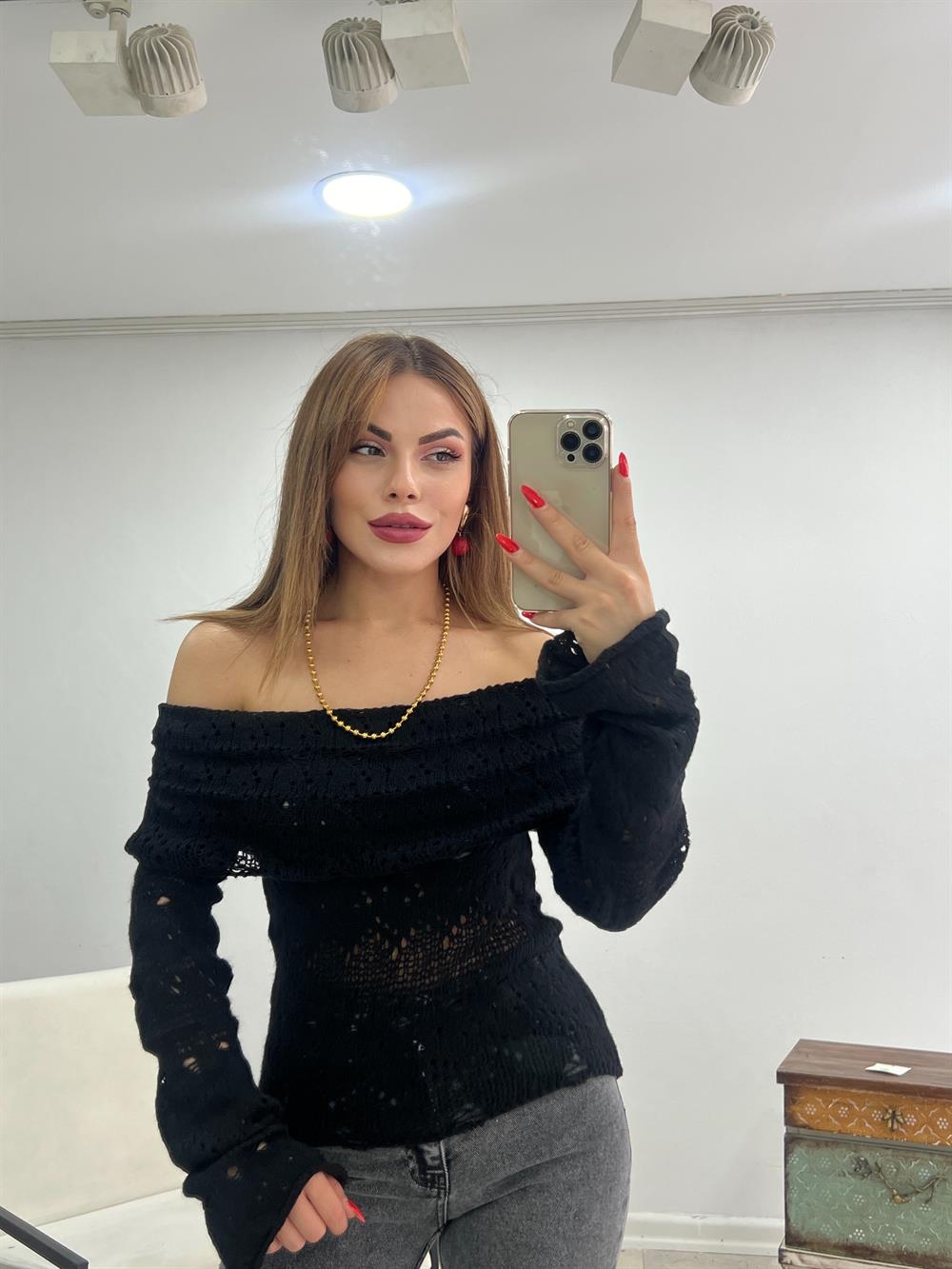 Madonna Yaka Örgü Merseri̇ze