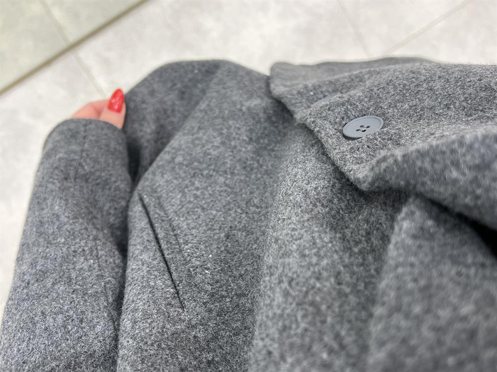 Tasarim Kaşe Ceket Antrasi̇t