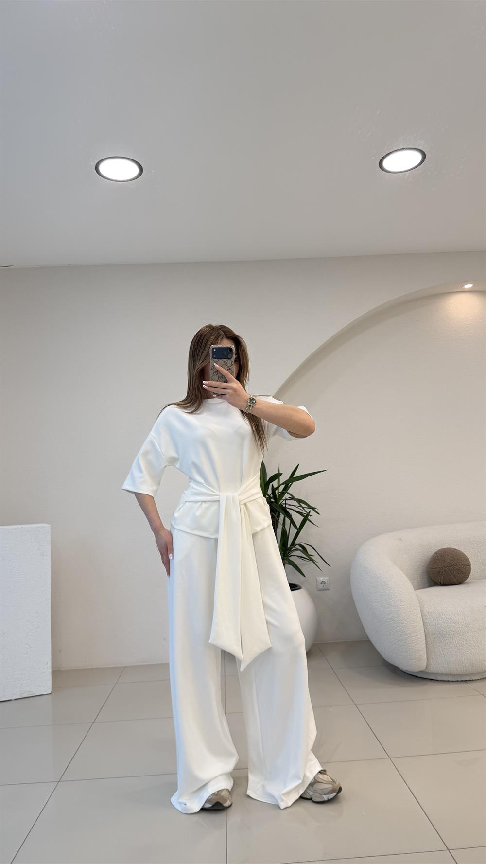 ÖNDEN BAĞLAMALI TAKIM BEYAZ