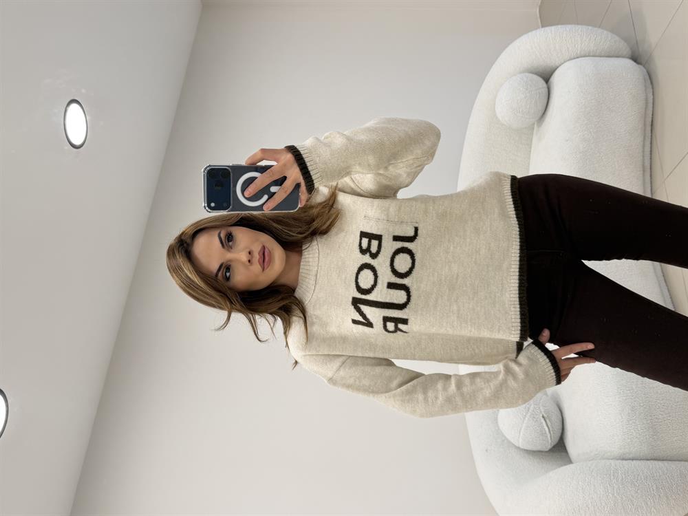 ÖNÜ BONJUR YAZILI KAZAK