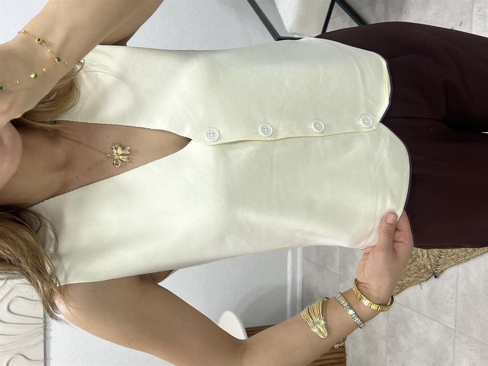 Orji̇nal Maarka Premi̇um Tri̇ko Yelek Taş