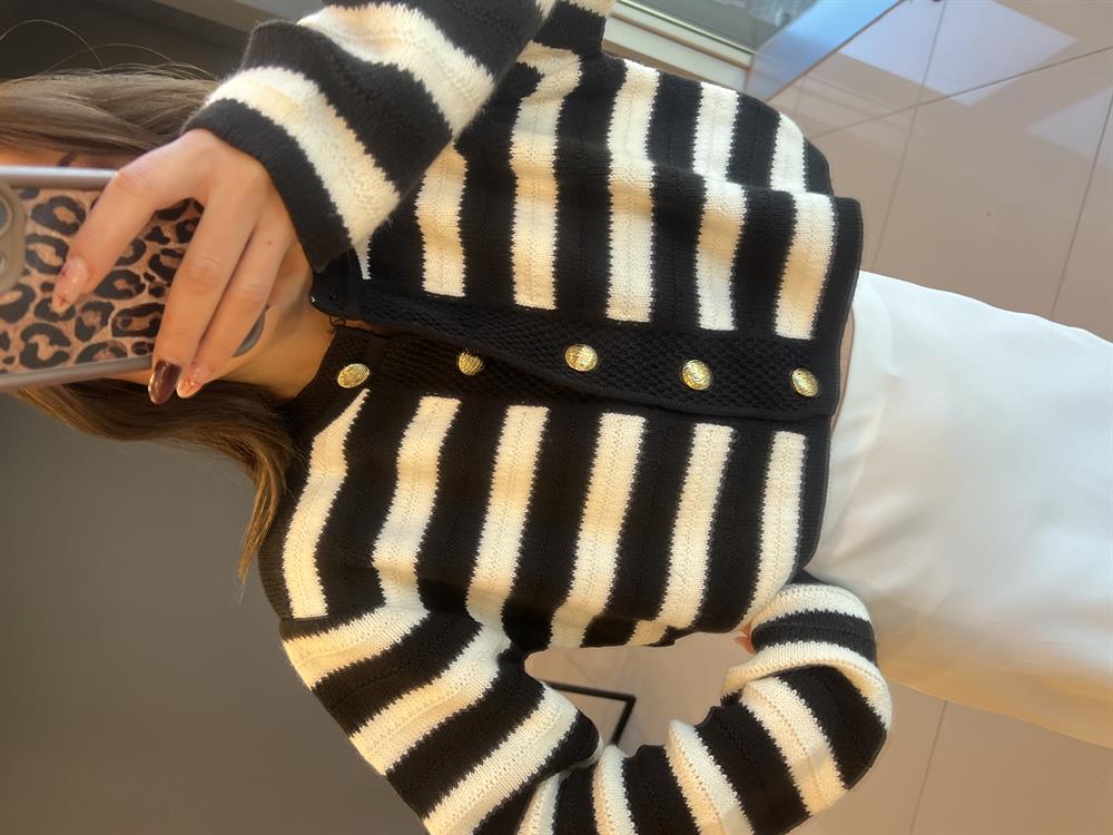 Çi̇zgi̇li̇ Hirka Si̇yah